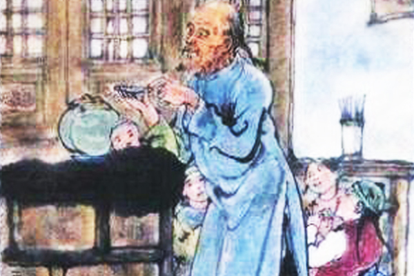 孔乙己站着喝酒而穿长衫,孔乙己穿长衫站着喝酒的现实意义