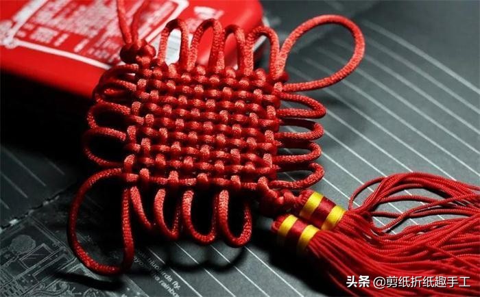 简单中国结手工剪纸,中国结简单手工剪纸教程大全