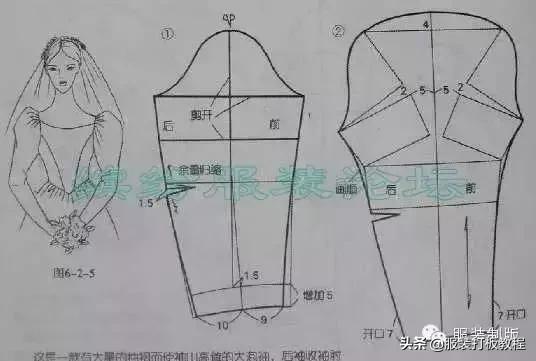 大海服装睡衣袖子裁剪教程,服装裁剪袖子教程大全
