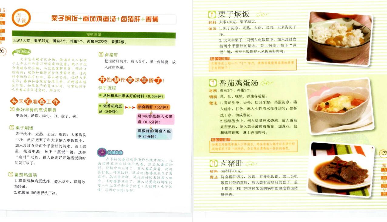 家常早餐100道简单快速儿童早餐,早餐30天不重样菜谱儿童简单
