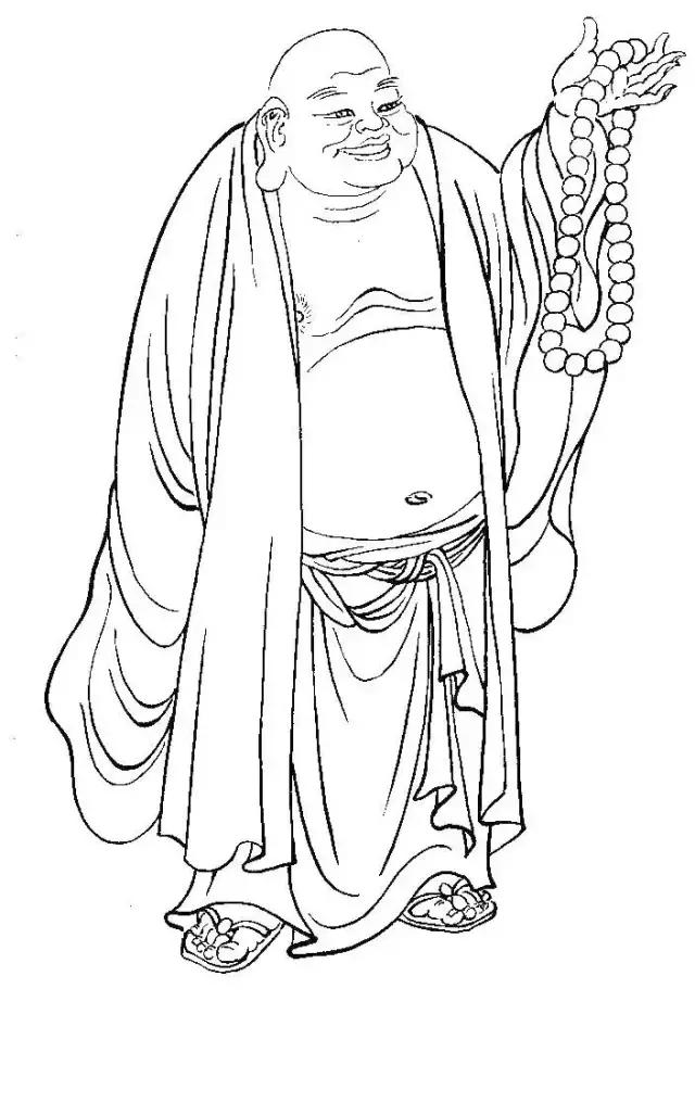 李公麟白描十八罗汉图,白描罗汉图全集