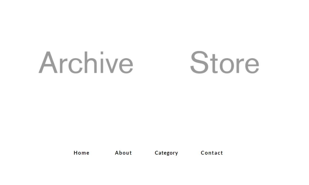 终于知道在哪里买到Archive狠货了