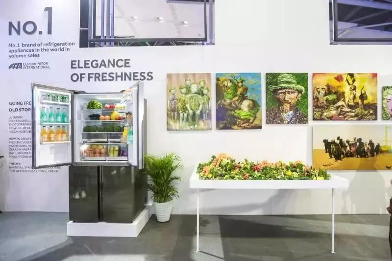 食材放海尔飨宴冰箱7天,筑起“蔬菜长城”