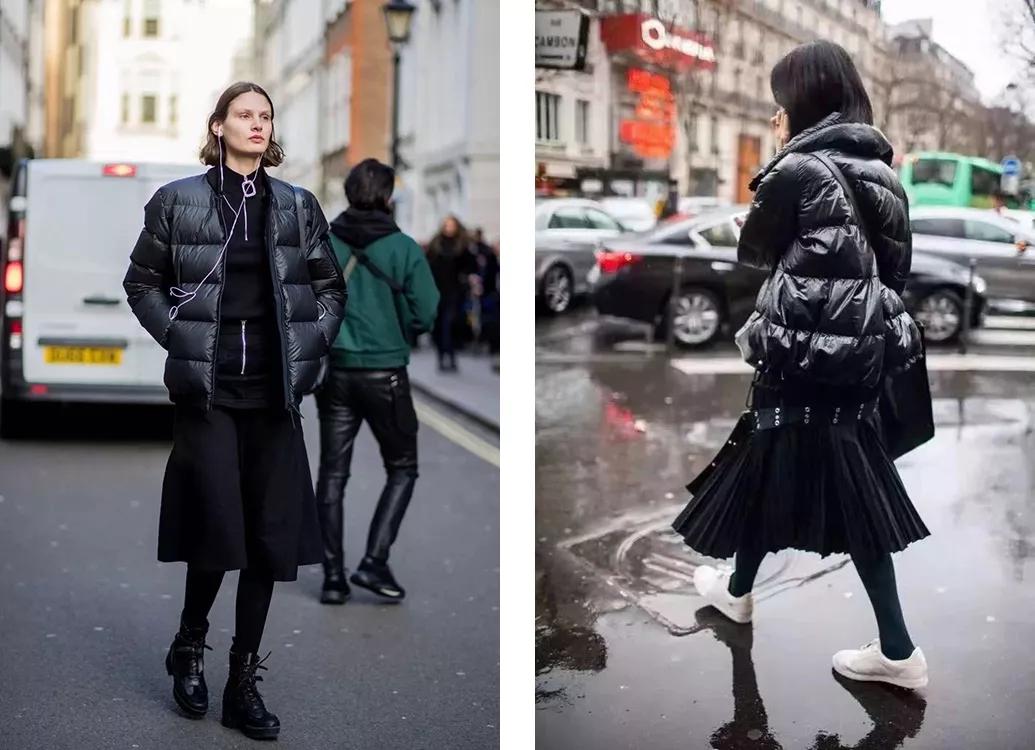 早春羽绒服穿搭又暖又时髦,轻薄羽绒服早春款