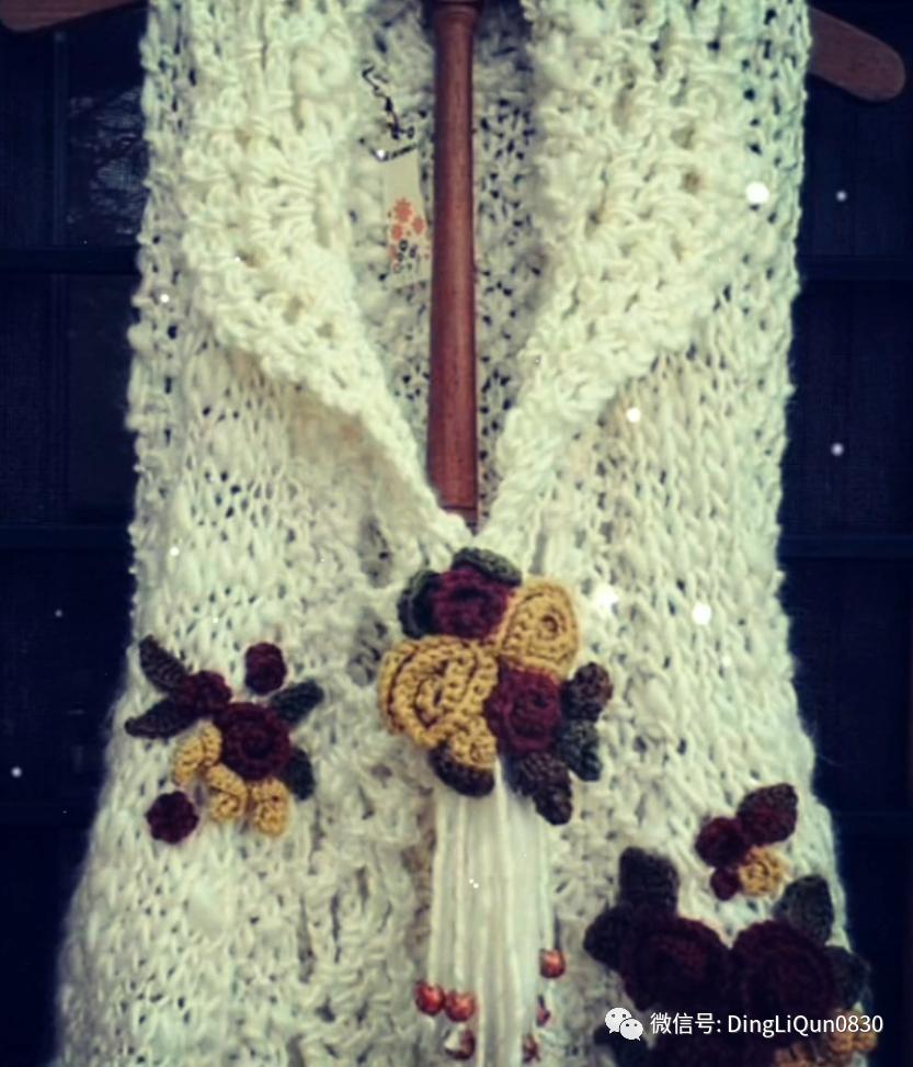 30款漂亮的针织开衫设计,针织祖母格开衫