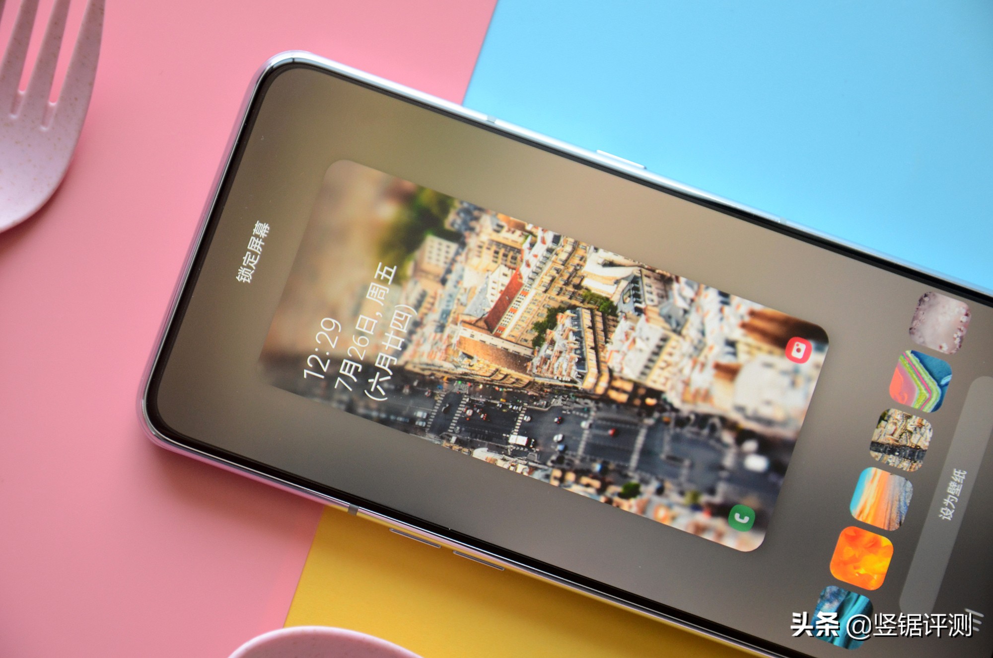 三星A80深度评测,6.7英寸全面屏,旋转摄像头设计