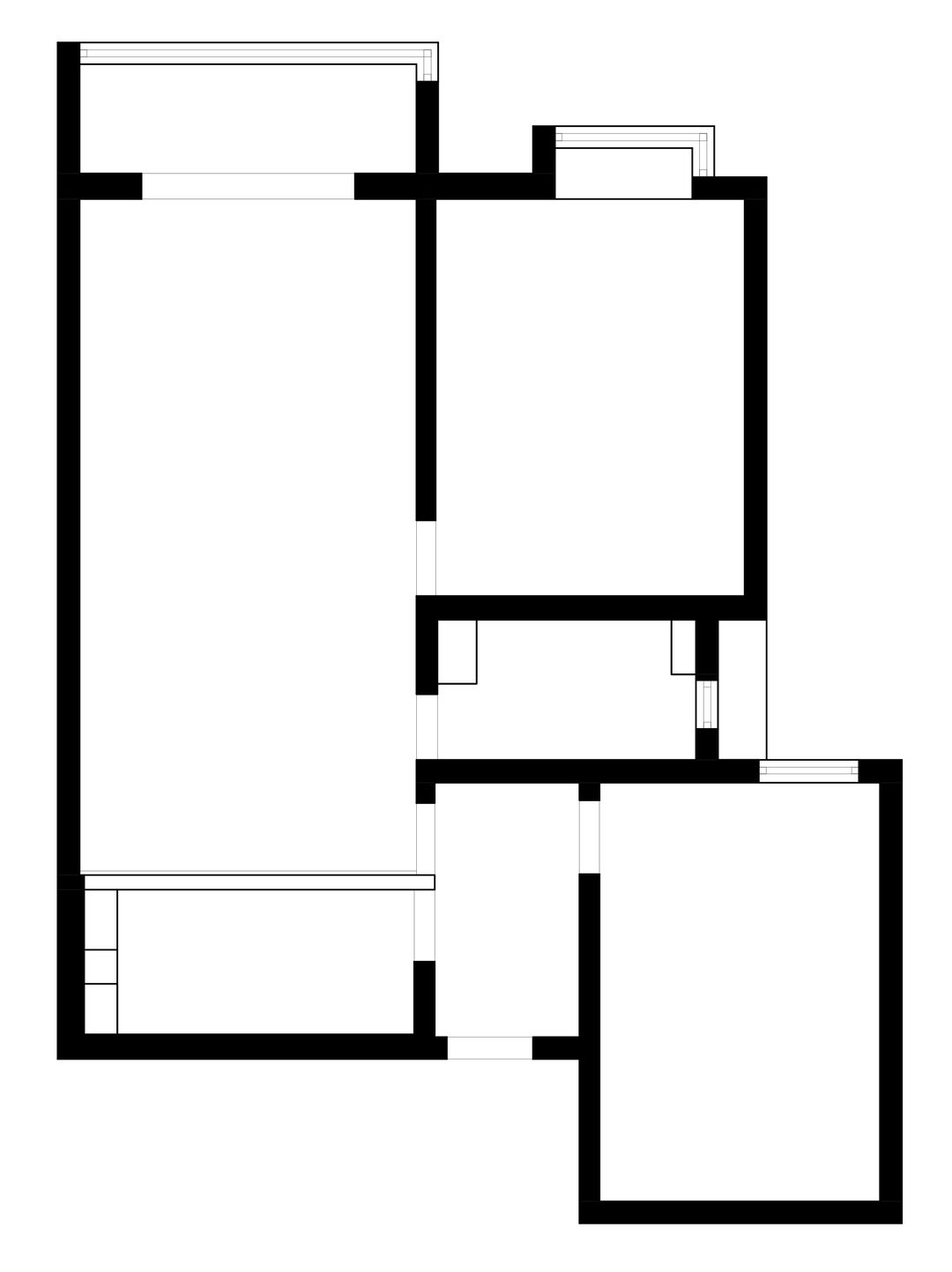 北京夫妻改造老破小,北京夫妻全屋水泥极简装修风格