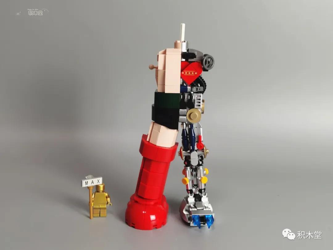 铁臂阿童木70周年展示盒,铁臂阿童木积木测评