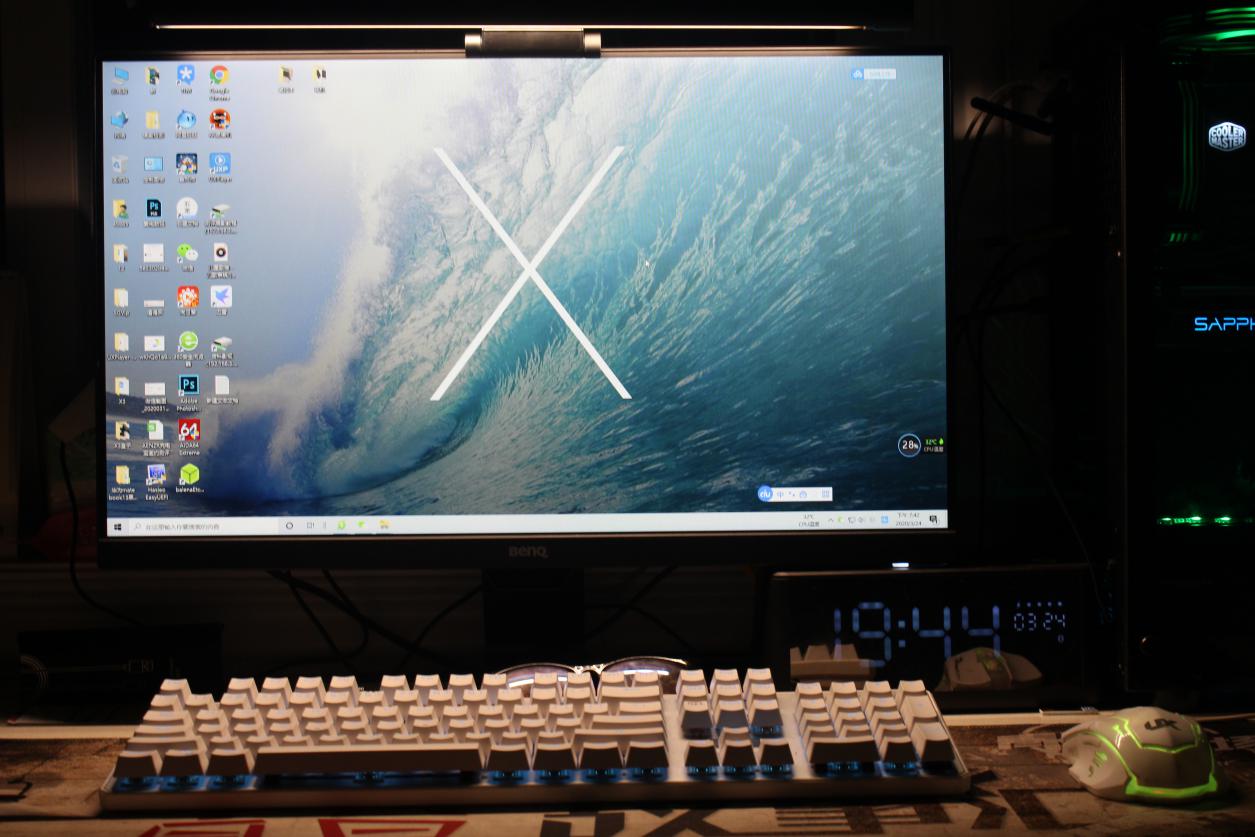 明基挂灯,桌面台灯的高颜值