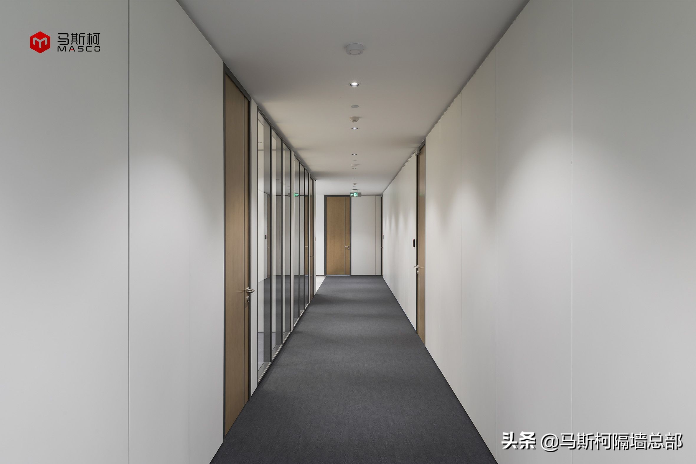 办公室防火玻璃隔断图片,办公室断桥铝防火大玻璃隔断