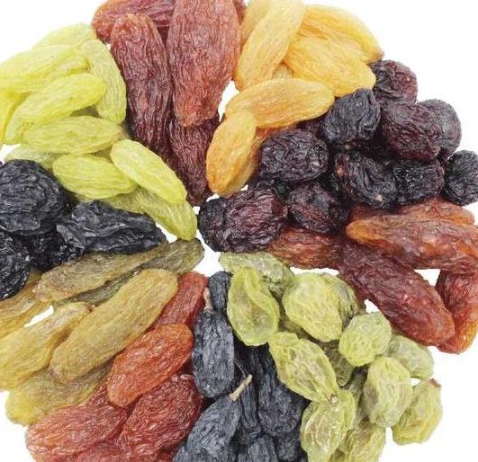 真正的黑色葡萄干,正宗的新葡萄干