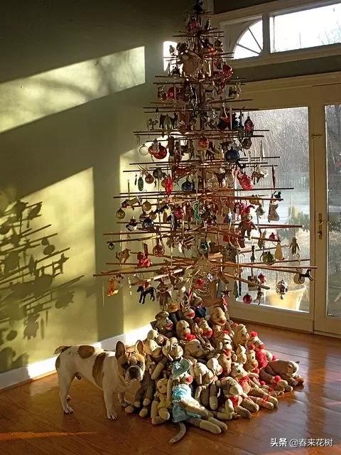 圣诞树是圣诞节的必备装饰,圣诞节最简单装饰