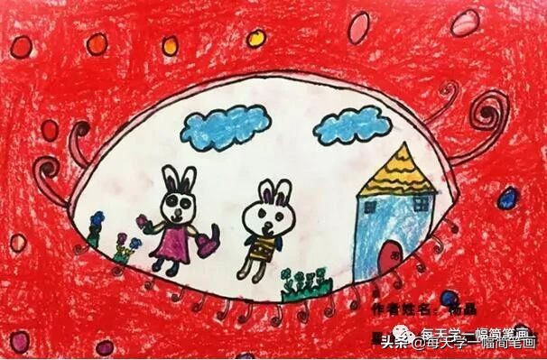 预防近视的儿童画,预防近视的儿童画一年级的