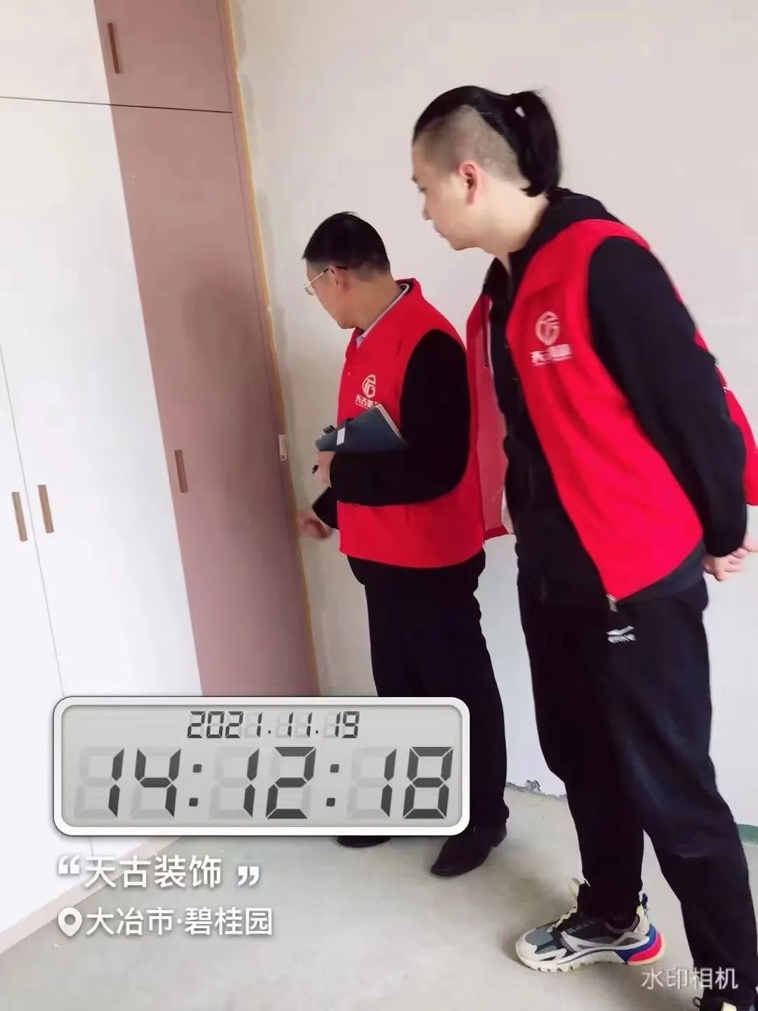 大冶天古装饰定期工地巡检|品质家装,不负所托