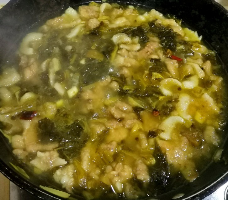 做酸菜汤怎么不涩,滑肉酸菜怎么做视频