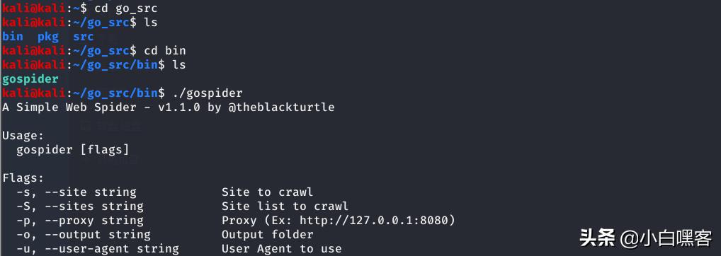 Web黑客近年神作Gospider:一款基于Go语言开发的Web爬虫,要收藏