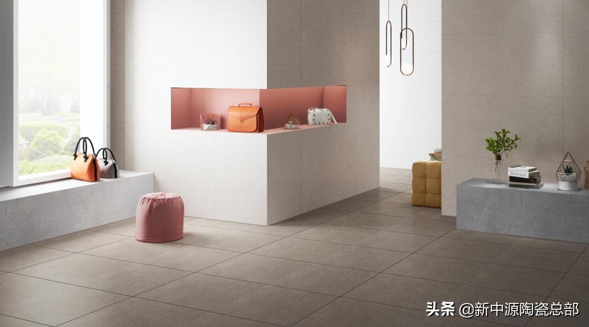 撞色灰色瓷砖效果图,瓷砖中灰色和浅灰色哪个更显高级