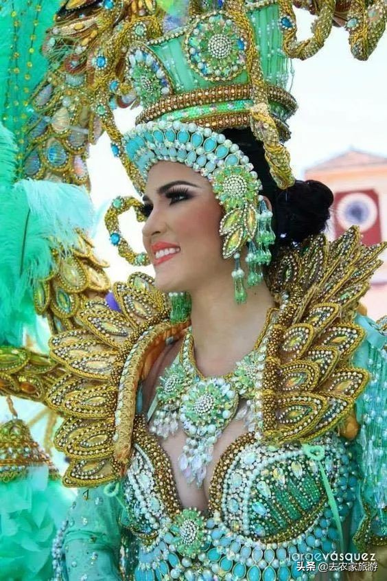 真实的巴西狂欢节,巴西惊艳沙滩狂欢节