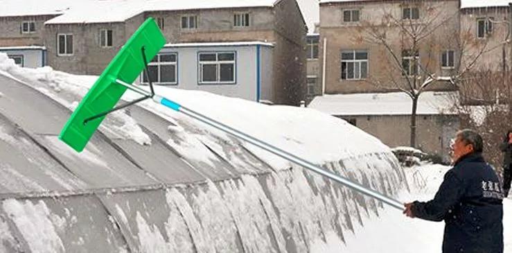 棚子上的积雪怎么处理,避雨棚上的积雪怎么清理