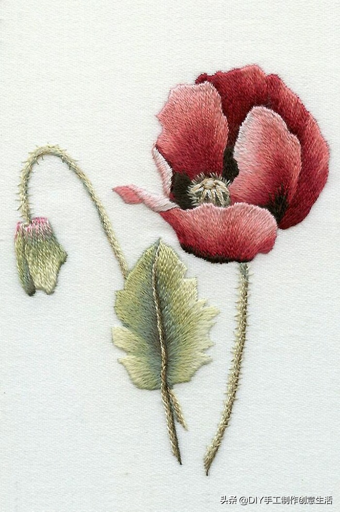 刺绣一针一线,基础的刺绣方法很适合新手学习哦