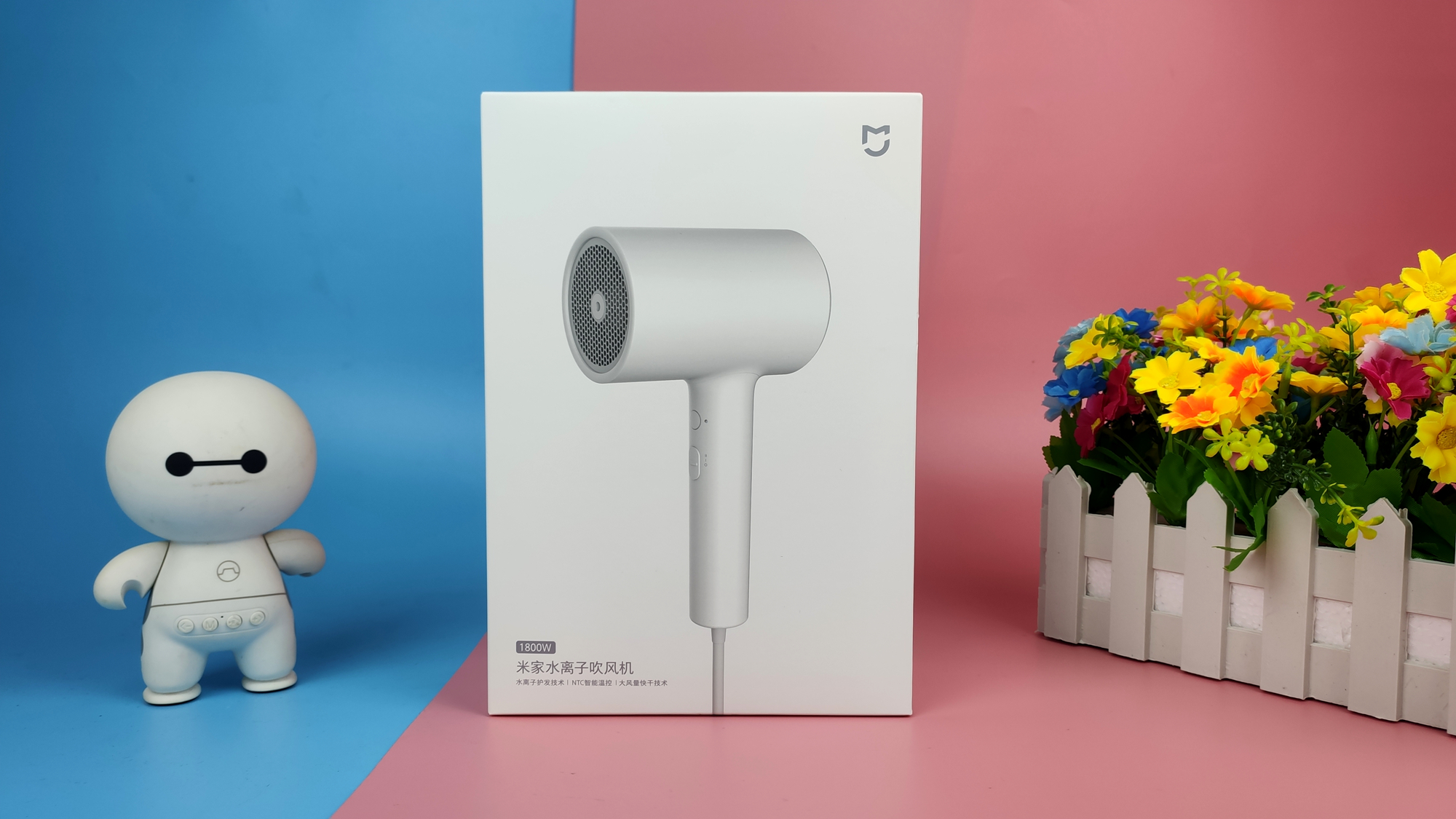 电吹风机家用负离子护发大风力,米家水离子吹风机对比h300