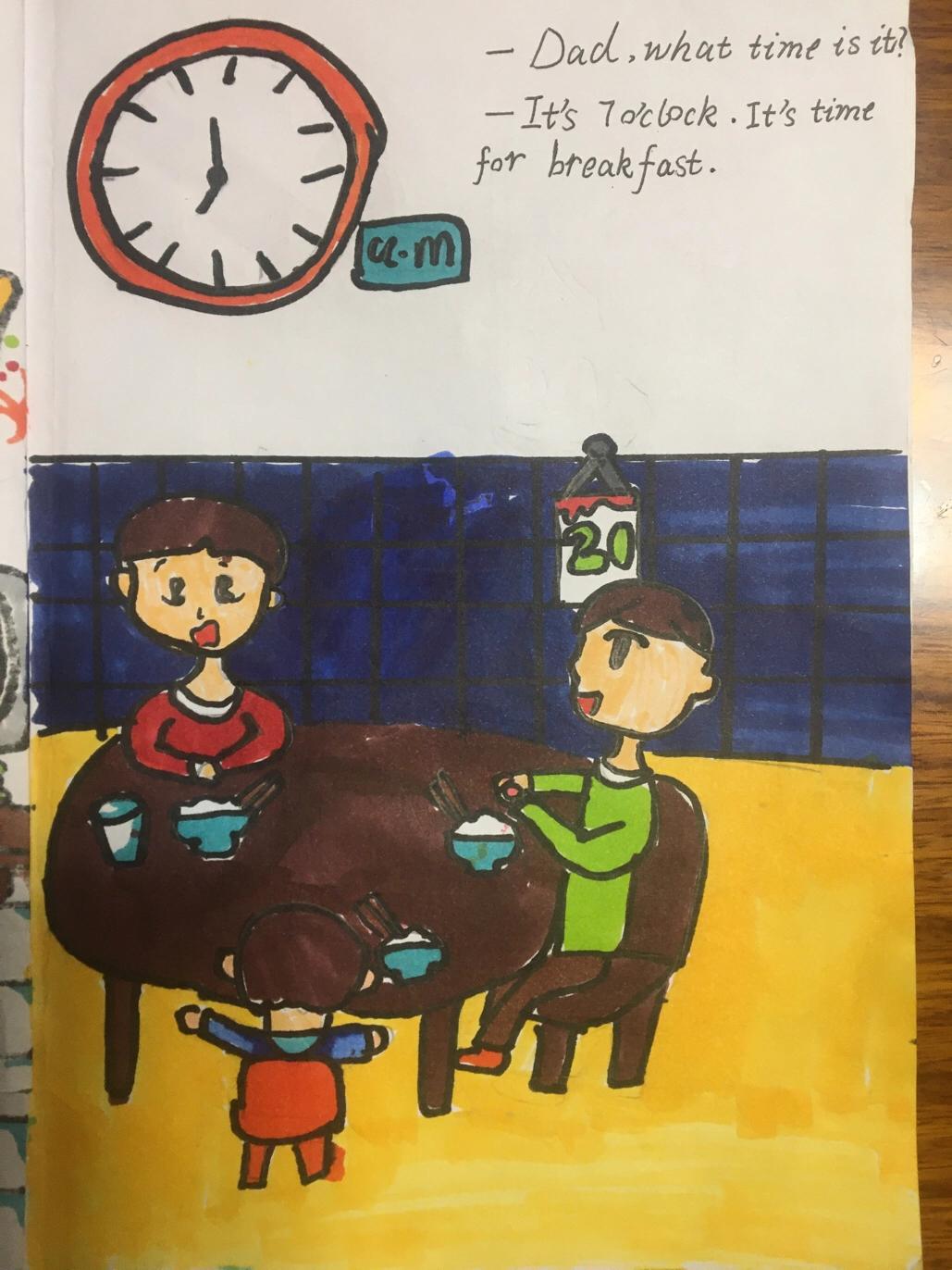 myday我的一天英语手抄报,英语手抄报myday我的一天