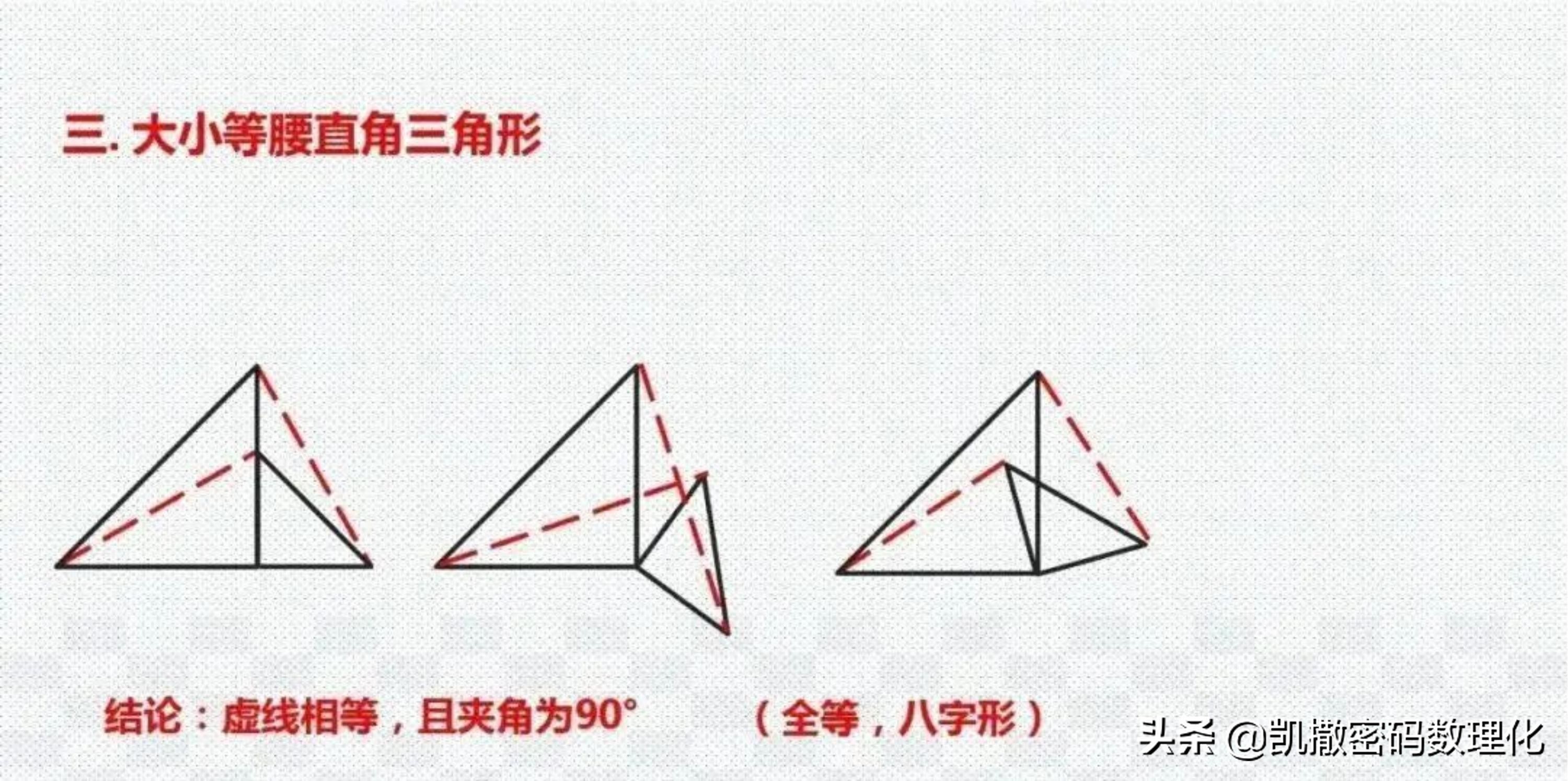 熬了整整七夜!终于把初中数学1-6册几何模型浓缩成70张高清大图