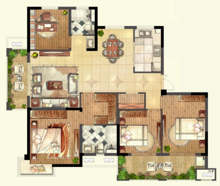 真洋房的价格会降吗,无锡蓝山印象山景房