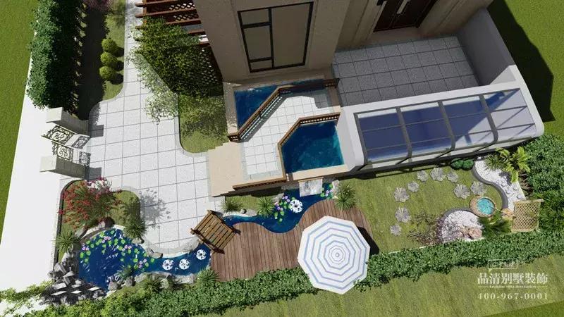 常州别墅装修|东方深沉韵味,幽幽新中式风