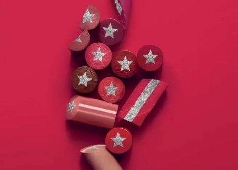 ysl圣罗兰莹亮纯魅丰盈唇膏4号,ysl圣罗兰圣诞大理石唇膏