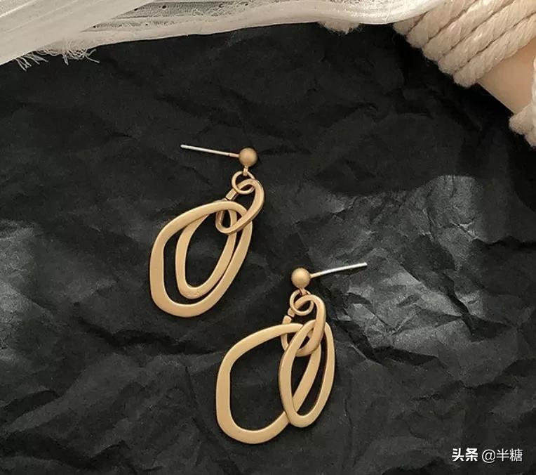 项链耳环戒指轻奢小众高级感正品,首饰小众项链耳环戒指