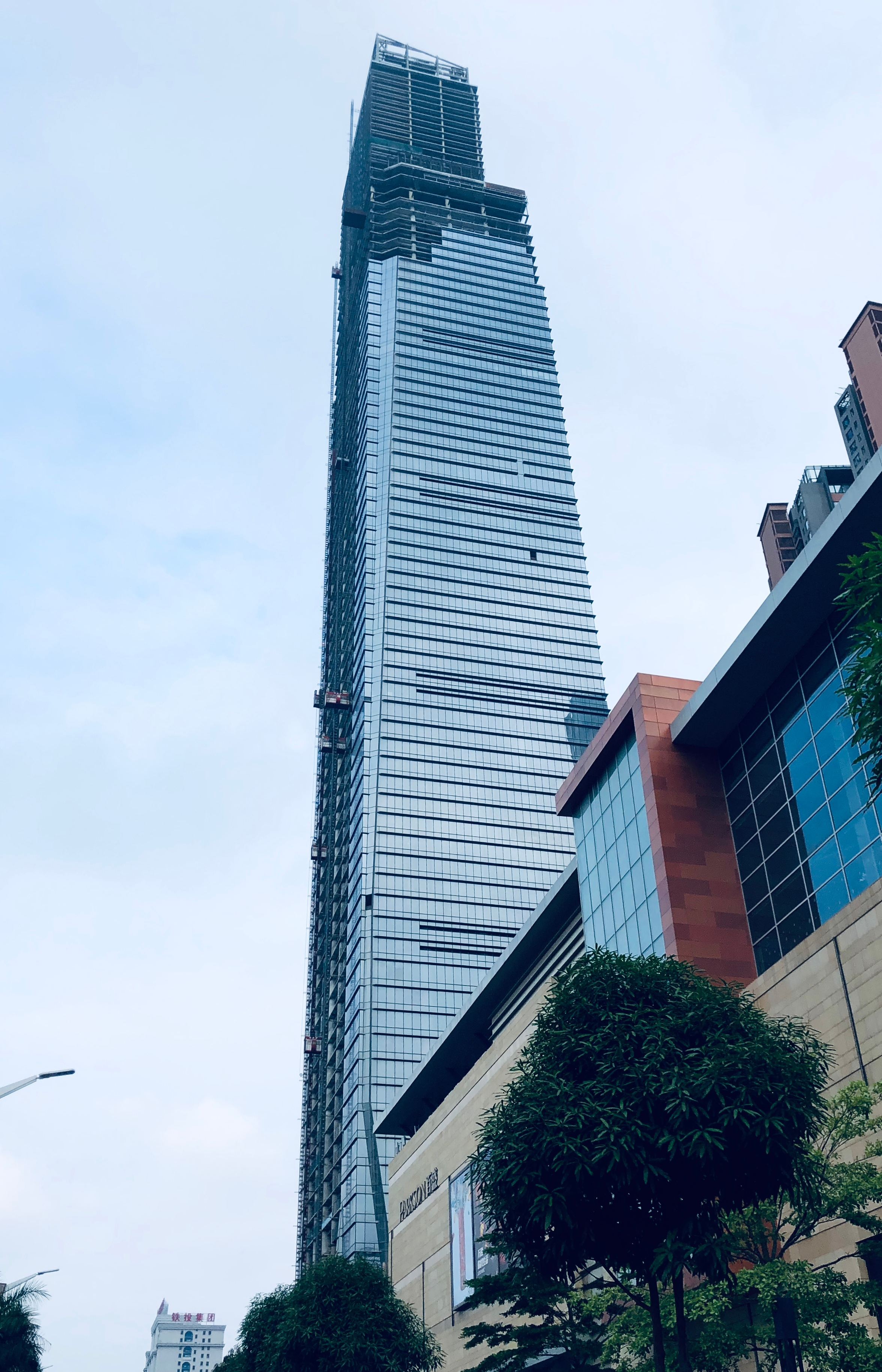 南宁华润大厦109层南宁排第一高楼,403米广西华润大厦