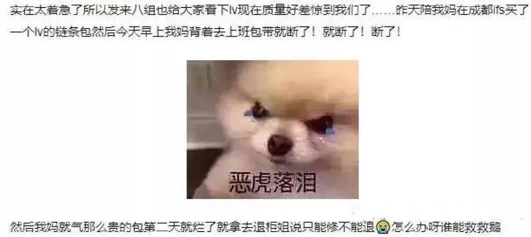 奢侈品看把你惯的，质量差就甩锅嘴硬？为何女人还是痴迷于买买买