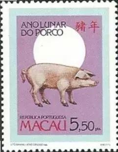 生肖猪邮票绘画设计图,生肖猪邮票有收藏价值吗