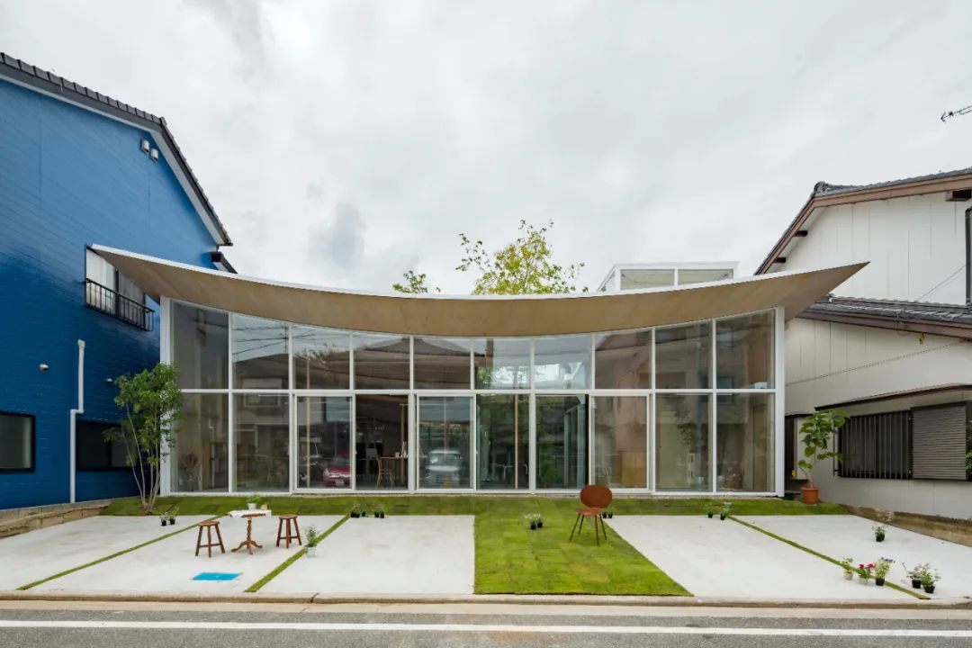 建筑的设计感探索,开放性的露台式建筑