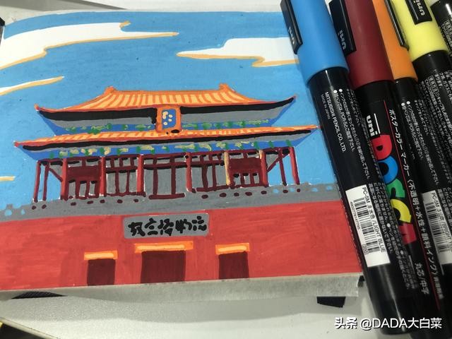 丙烯马克笔的奇妙体验,丙烯马克笔小学生专用