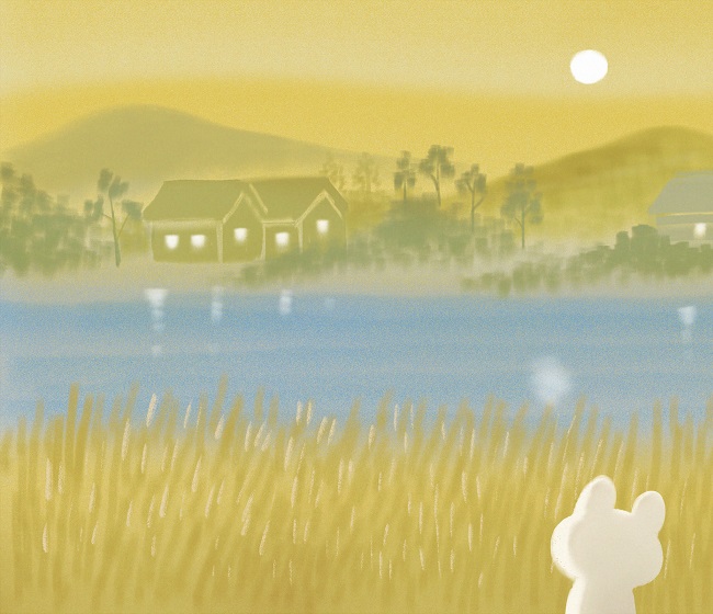 兔兔可爱插画,ayu日语