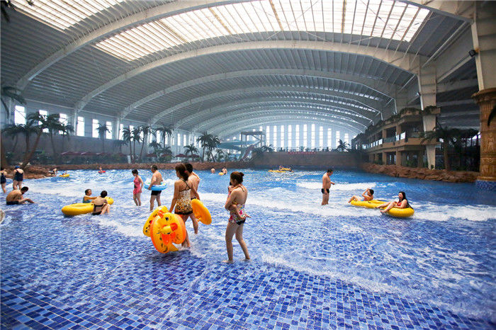 北京运河苑温泉水世界,好似闹市中的“瑶池仙境”,乐在水世界