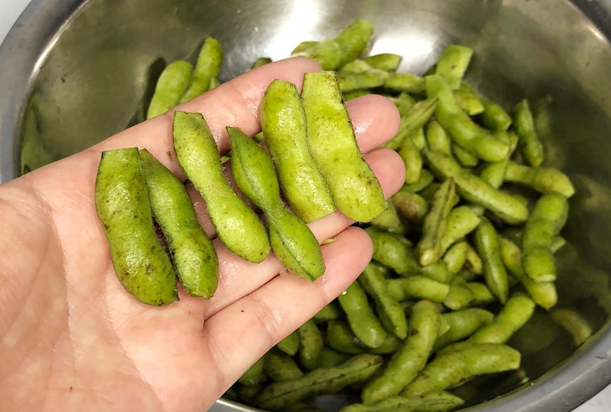 水煮毛豆翠绿入味技巧,毛豆怎么煮入味最简单的