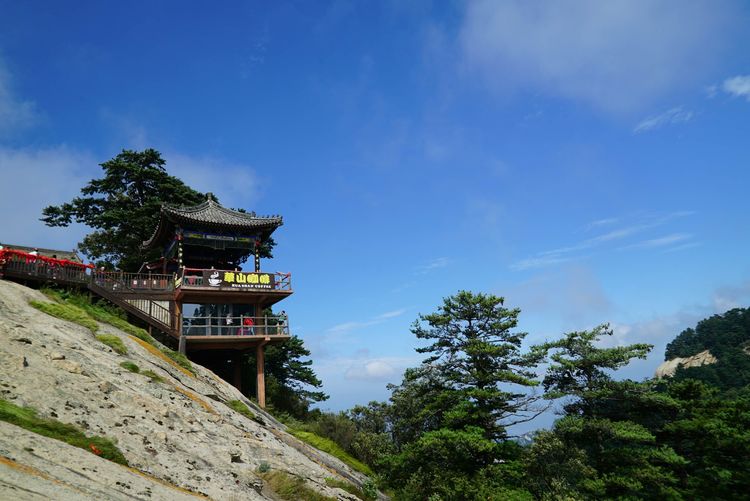 长空栈道登华山,惊心动魄登华山