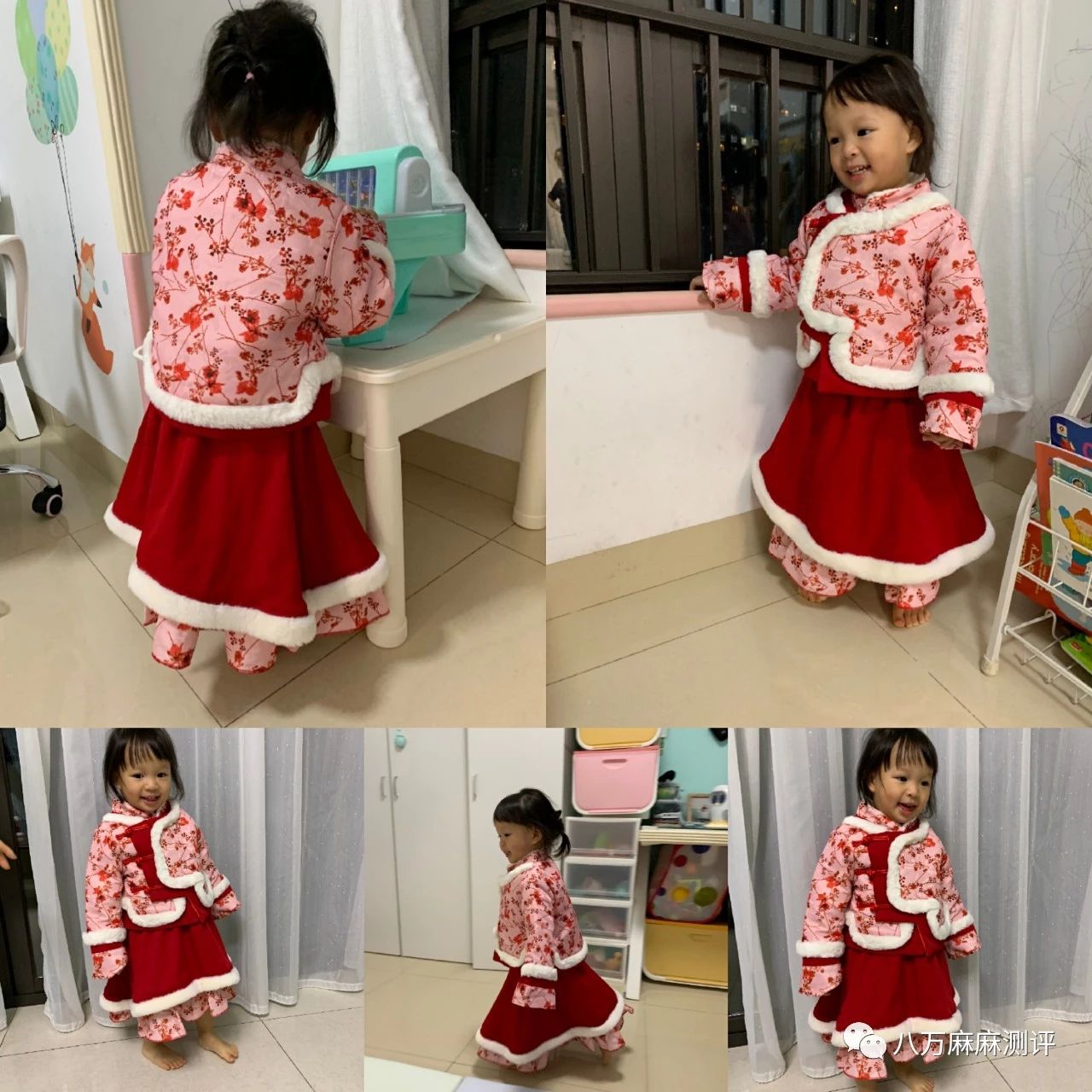 娃的新年战袍,小孩的新年战袍