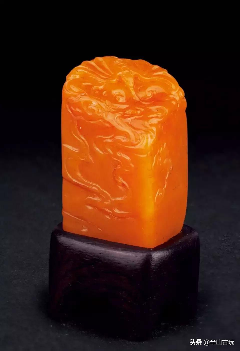 真品田黄及田黄冻石图片大全,田黄石的鉴别与挑选方法