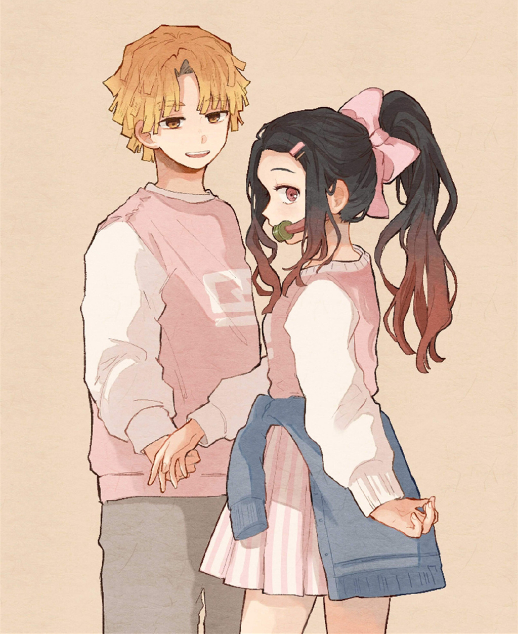 鬼灭之刃全员联装,鬼灭之刃兄妹两人无缝衔接