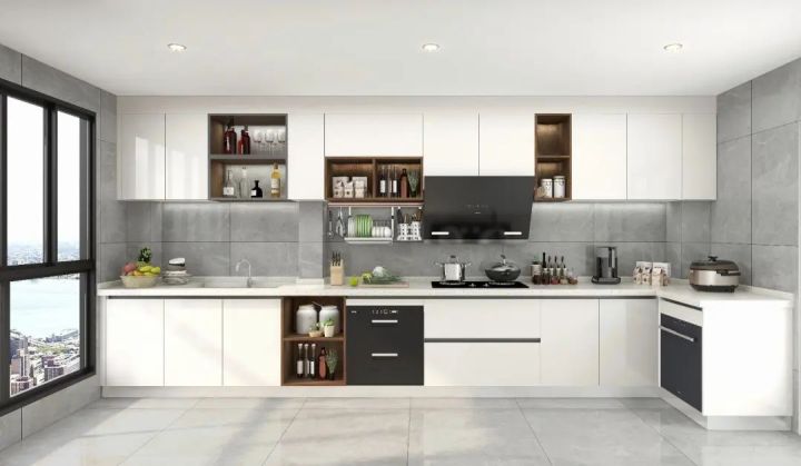 餐厨一体化厨房设计,无死角商用厨房设计布局