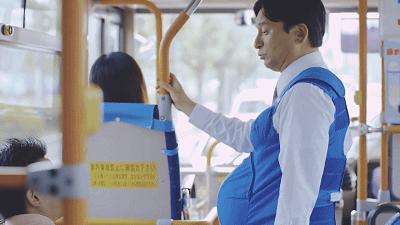 男人穿孕妇装体验孕妇装,日本男人穿中国服装