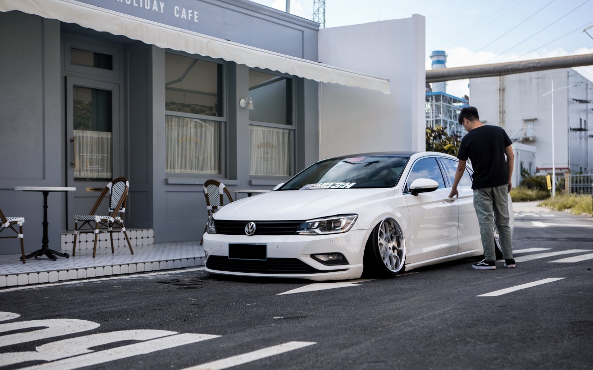 大众凌渡不仅可以很辣，改装后还可以变得又白又胖