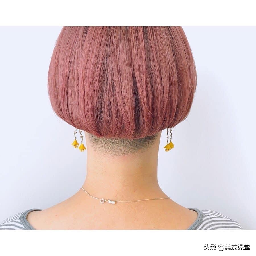 女士潮酷超短发教程自己剪,女士后区超短发修剪全过程视频