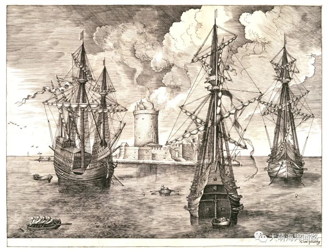 中式帆船和西式帆船与阿拉伯帆船,西式帆船大战