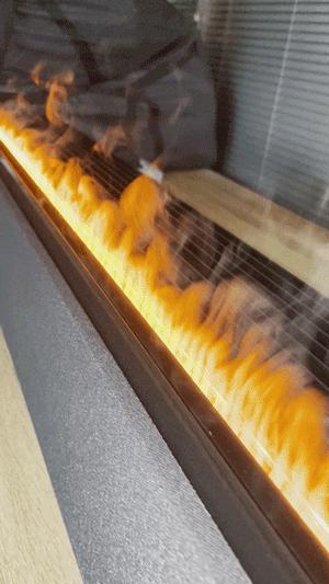 艾美特仿真火焰取暖器,艾美特火焰款取暖器闪亮