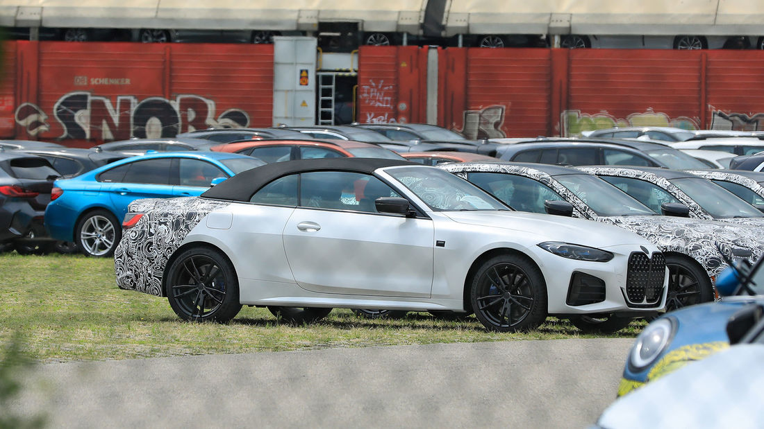 宝马4系敞篷版国内谍照曝光,宝马m4敞篷车